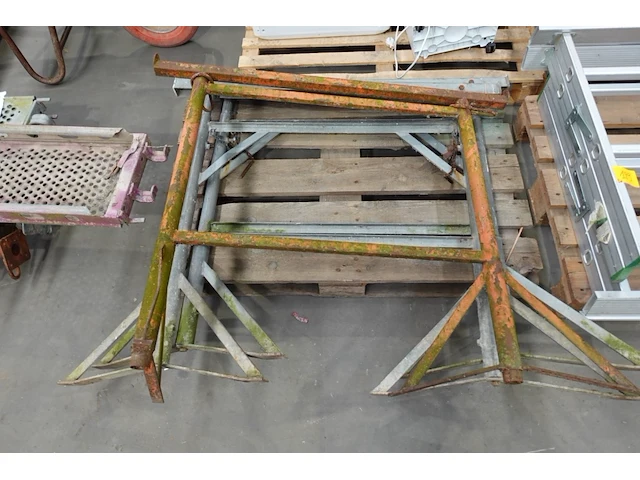 2x pallet div stellingstoebehoren - afbeelding 4 van  4