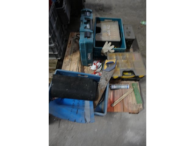 2x pallet diverse grijpbakken met inhoud - afbeelding 3 van  10