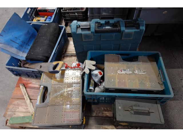 2x pallet diverse grijpbakken met inhoud - afbeelding 9 van  10