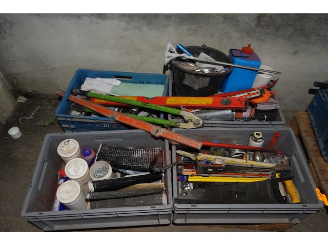 2x pallet diverse grijpbakken met inhoud - afbeelding 4 van  11