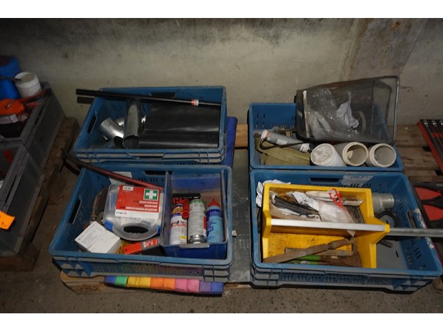 2x pallet diverse grijpbakken met inhoud - afbeelding 5 van  11