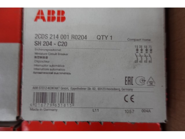 2x pallet diverse zekeringen abb - afbeelding 11 van  30