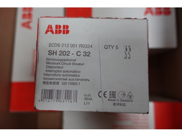 2x pallet diverse zekeringen abb - afbeelding 14 van  30