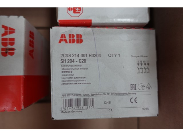 2x pallet diverse zekeringen abb - afbeelding 22 van  30