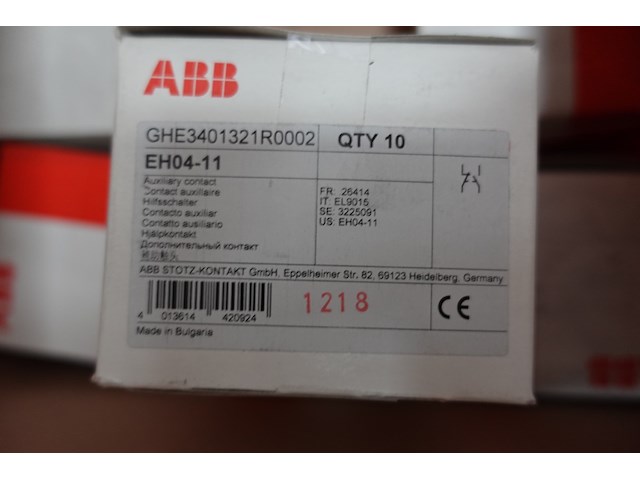 2x pallet diverse zekeringen abb - afbeelding 26 van  30