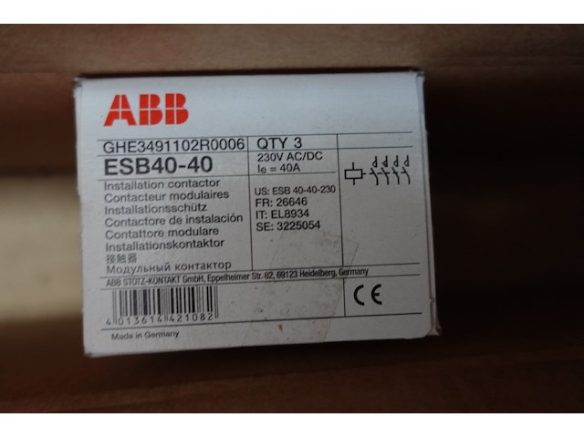 2x pallet diverse zekeringen abb - afbeelding 28 van  30