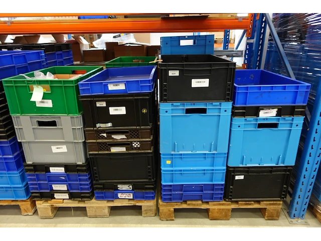 2x pallet grijpbakken - afbeelding 1 van  3