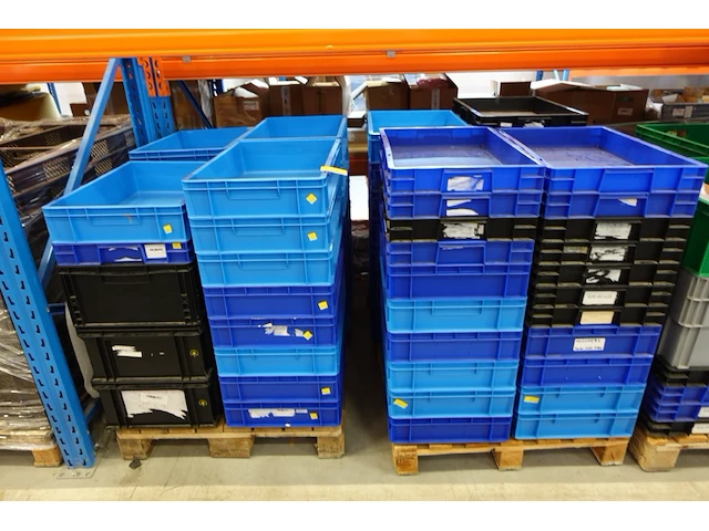 2x pallet grijpbakken - afbeelding 1 van  3