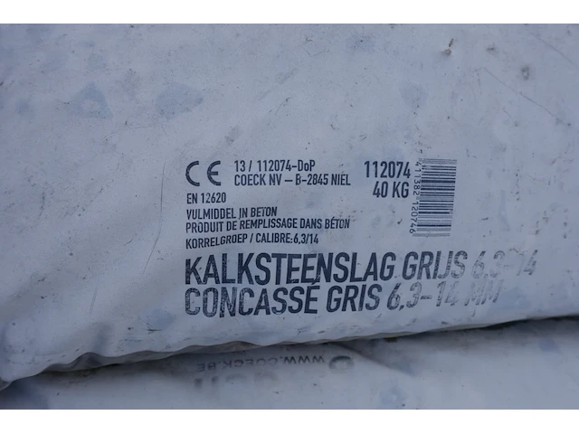 2x pallet kalksteenslag - afbeelding 4 van  7