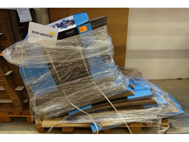 2x pallet kartonnen verpakking - afbeelding 1 van  2