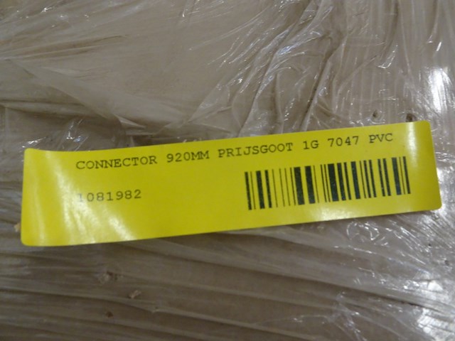 2x pallet kunststof prijskaartgoten - afbeelding 4 van  6