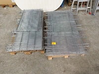 2x pallet metalen draadmand - afbeelding 1 van  2
