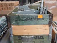 2x pallet metalen dwarsligger - afbeelding 2 van  8