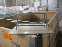 2x pallet metalen houder - afbeelding 1 van  8