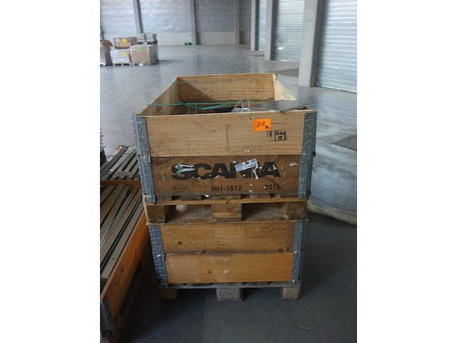 2x pallet metalen houder - afbeelding 6 van  8