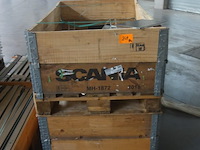 2x pallet metalen houder - afbeelding 6 van  8