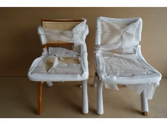 2x paul walnoot stoelen - afbeelding 2 van  3