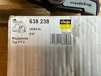 2x persbekken viega megapress - afbeelding 3 van  3