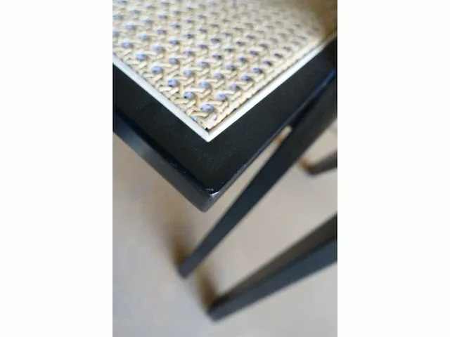 2x pierre zwart stoelen met armleuning - afbeelding 4 van  4