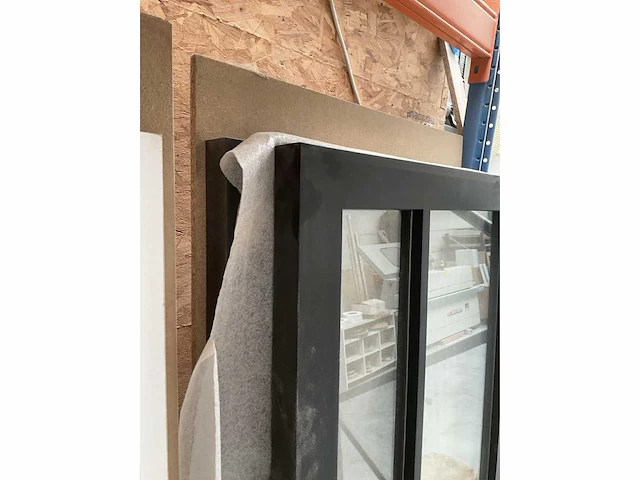 2x pivoterende binnendeur hout/glas - afbeelding 3 van  5