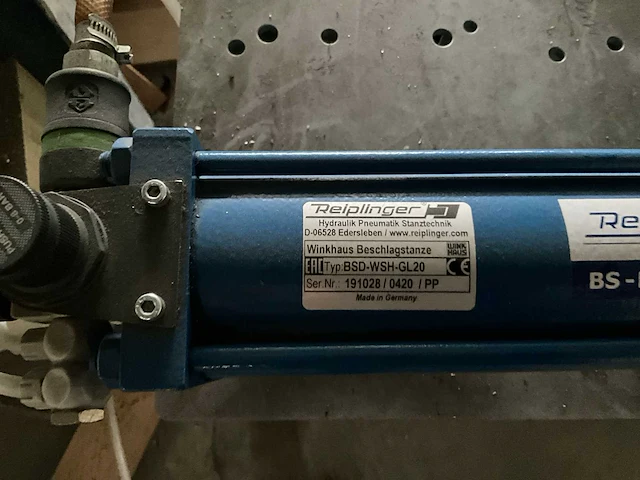 2x pneumatische stansmachine reiplinger ds-multi-max duo - afbeelding 3 van  9