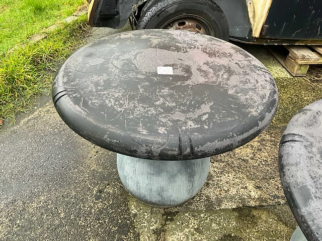 2x pvc bijzettafel - afbeelding 2 van  5