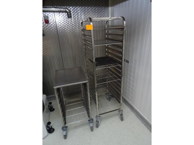 2x regaalwagen - afbeelding 1 van  2