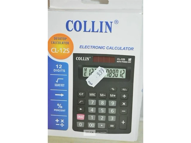 2x rekenmachine collin - afbeelding 3 van  3