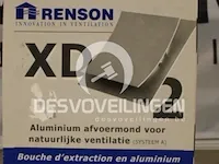 2x renson rooster xd2 (188x188) mat 9006 - afbeelding 3 van  4