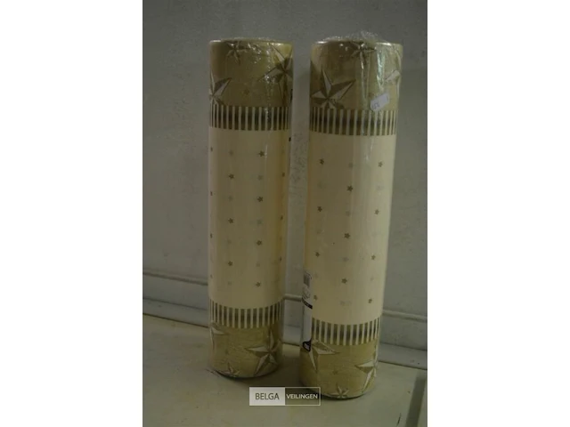 2x rollen tafellopers 24mx40cm - afbeelding 1 van  2