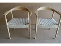 2x rosanne naturel stoelen - afbeelding 1 van  6