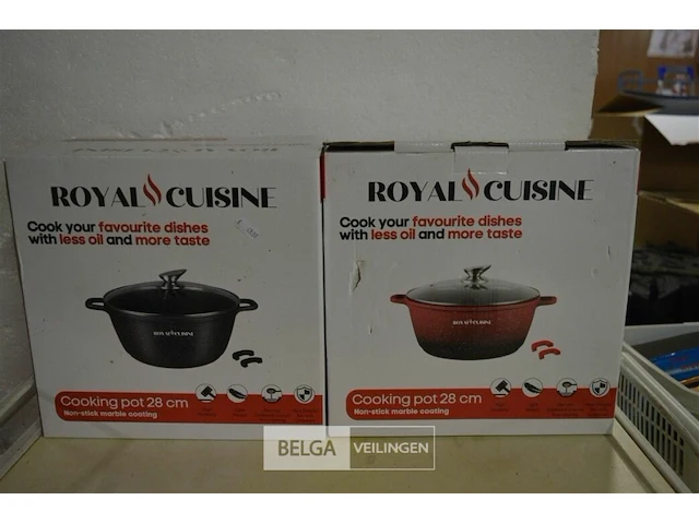 2x royal cuisine kookpot ø28 cm - afbeelding 1 van  3