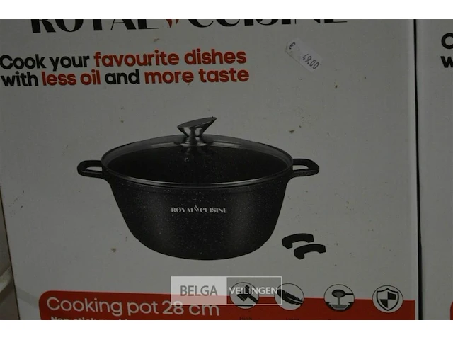 2x royal cuisine kookpot ø28 cm - afbeelding 3 van  3