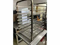 2x rvs onderstel + regaalrek - afbeelding 6 van  7
