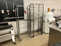 2x rvs regaalwagen - afbeelding 1 van  6