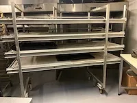 2x rvs transportkar