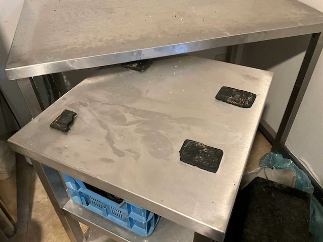 2x rvs werktafel - afbeelding 3 van  3