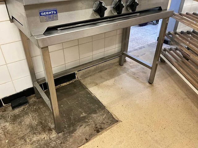 2x rvs werktafel - afbeelding 3 van  3