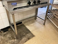 2x rvs werktafel - afbeelding 3 van  3