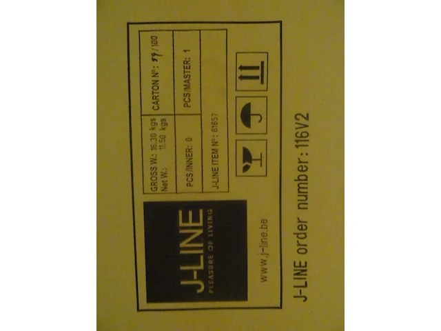 2x salontafel j-line - afbeelding 3 van  4