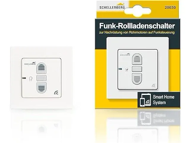 2x schellenberg 20030 smart home draadloze rolluikschakelaar - afbeelding 1 van  2