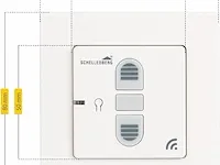 2x schellenberg 20030 smart home draadloze rolluikschakelaar - afbeelding 2 van  2