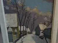 2x schilderij j.vandeputte en m. maselis