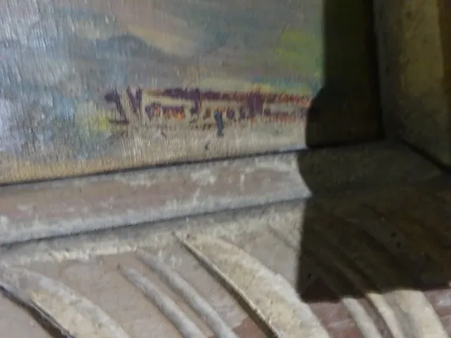 2x schilderij j.vandeputte en m. maselis - afbeelding 5 van  6