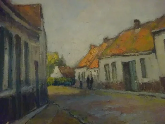 2x schilderij j.vandeputte en m. maselis - afbeelding 6 van  6