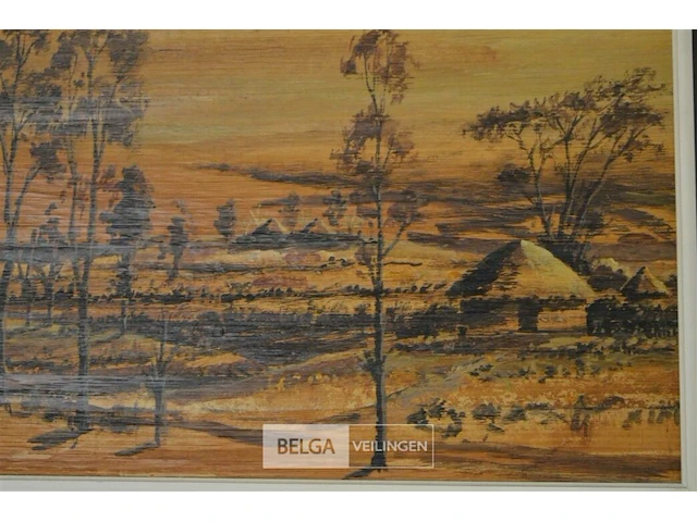 2x schilderij op hout 60x41cm - afbeelding 4 van  4
