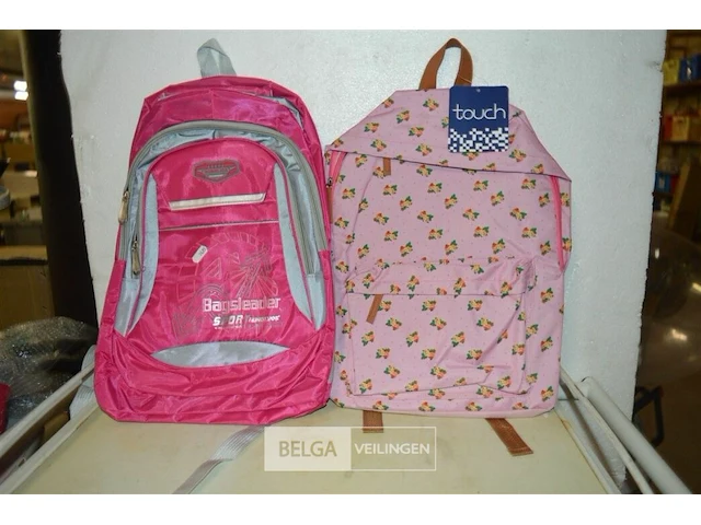 2x schooltas - afbeelding 1 van  3