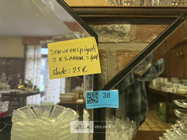 2x serveerschaal spiegel - afbeelding 4 van  4