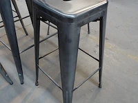 2x set metalen tafel + stoelen - afbeelding 3 van  5