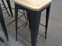 2x set metalen tafel + stoelen - afbeelding 3 van  5